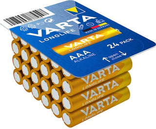 Varta Batteri Longlife AAA 24 stk
