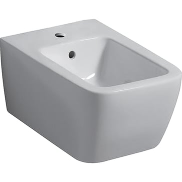 Geberit Icon Square hængebidet, 350 x 540 x 260 mm, u/armatur, hvid porcelæn KeraTect