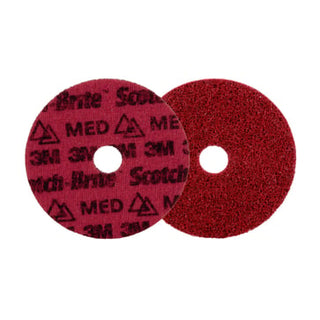3M Scotch-Brite Precision overfladebehandlingsrondel PN-DH Medium 125mm x 22.23Mm