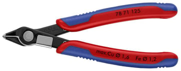 Knipex elektronik bidetang Super Knips bruneret 125mm uden facet