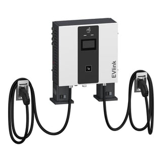 Hurtiglader, EVlink Pro DC, 60kW, CCS2 + CCS2 ladestik, 5m kabel uden kabelstyringssystem