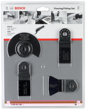 Bosch Gulv-/indbygningssæt med 4 dele ACZ 85 EB ((1x)), AIZ 32 BSPB ((1x)), AIZ 32 EPC ((1x)), ATZ 52 SC ((