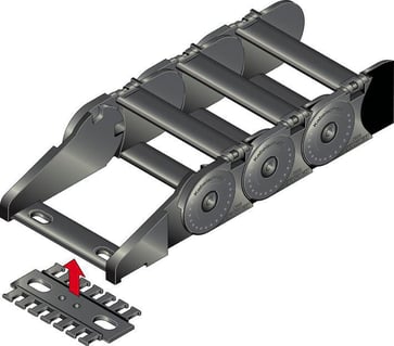 Endebeslag metal  0345.090 MB