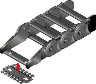 Endebeslag metal  0345.090 MB