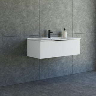 Dansani Mido møbelpakke 101 cm 1 sk, vask, glat, hvid
