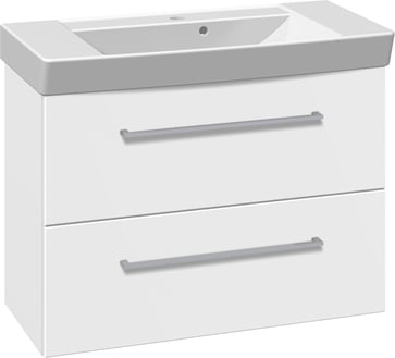 Dansani Mido møbelpakke 82 cm 2 sk, mat hvid