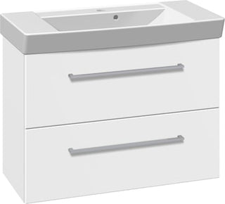 Dansani Mido møbelpakke 82 cm 2 sk, mat hvid