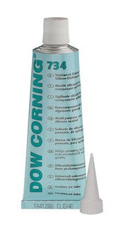 DOWSIL 734 silikonelim og -tætning 90ml. klar