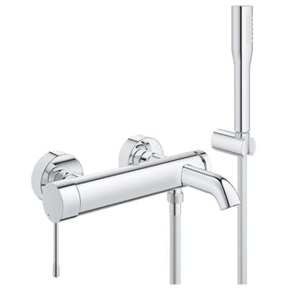 GROHE Essence New etgrebsbatteri 1/2/193 mm tud t/kar/br m/br.sæt, forkr messing