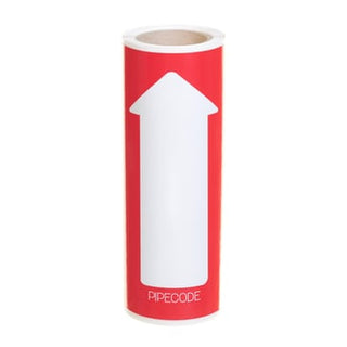Pipecode rørmærke rød nr. 5 160 mm x 10 m