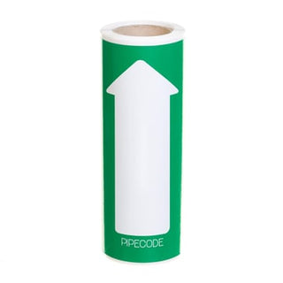 Pipecode rørmærke grøn nr. 40 160 mm x 10 m