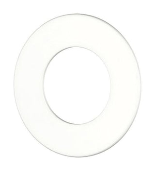 Damixa underlagsskive 2mm Ø35-65mm mat hvid