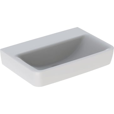 Geberit Renova Compact håndvask t/møbel, 550 x 370 x 170 mm, hvid porcelæn