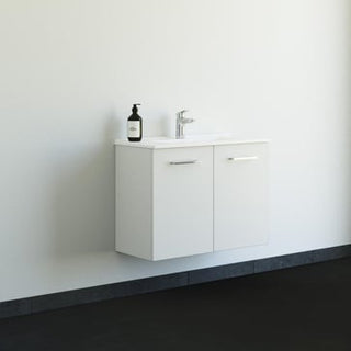 Dansani Mido mini møbelpakke 81 cm 2 låger, vask, hvid