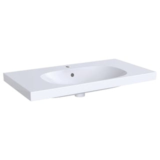 Geberit Acanto håndvask 900x168x482mm t/møbel/bolt hvid porcelæn