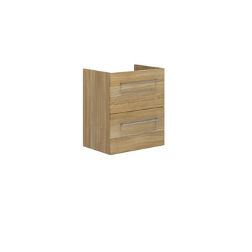 Dansani Mido vaskeskab 50 cm m/2 skuffe, varm eg