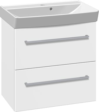 Dansani Mido møbelpakke 62 cm 2 sk, mat hvid