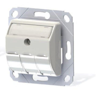 Dataudtag Euro indsats for 3x Leviton keystone konnekter hvid