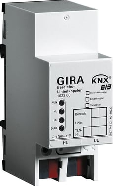 Område-linjekobler KNX/EIB DIN-s