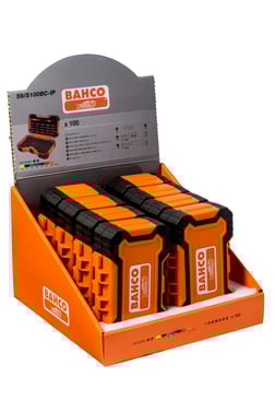 Bahco 1/4"" bitssæt  - 100 dele