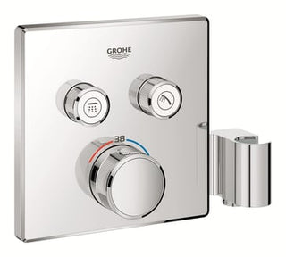 GROHE Grohtherm SmartControl termostat udv. del, firkant 2SC, krom