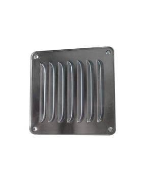 Metal lamelrist 15x15 cm