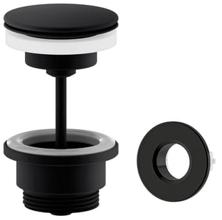 Damixa bundventil Ø63mm 1 1/4"" push-up mat sort