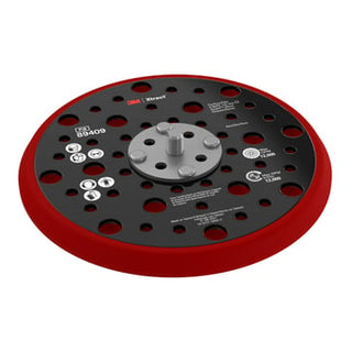 3M Xtract Hookit Bagplade 89409 150mm hård rød