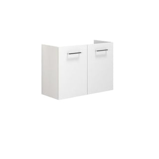 Dansani Mido vaskeskab 80 cm m/2 låger, hvid mat