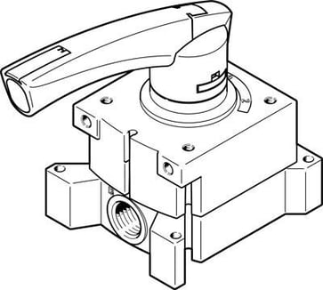 Festo Håndgliderventil VHER-P-H-B43E-G12