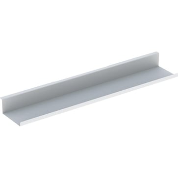 Geberit hylde 675 x 130 x 55 mm hvid stål pulverlakeret mat