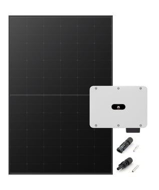Huawei el pakke 40kW inverter med 114 stk 430Wp all black paneler