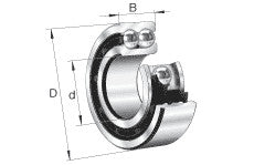 Leje FAG 3318-M