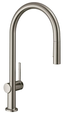 hansgrohe Talis M54 køkkenarmatur 210 2jet med udtræk, steel