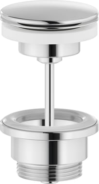 Damixa bundventil Ø63mm 1 1/4""  ""altid åben"" krom