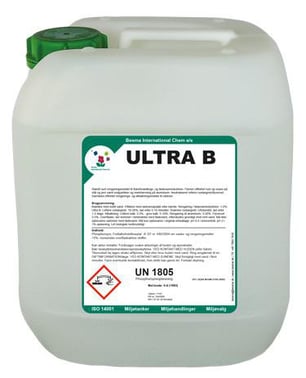 Rust- og kalkfjerner Ultra B 20 liter