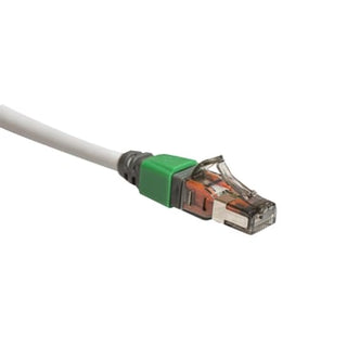 Farve cklips grøn til Leviton Kat6A patchkabler