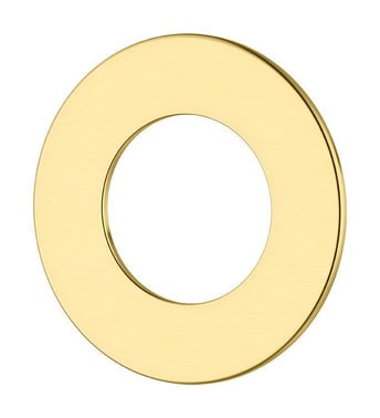 Damixa underlagsskive 2mm Ø35-65mm børstet messing ((PVD))