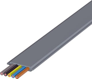 Podis 5G25 fladkabel B2ca grå
