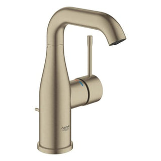 GROHE Essence etgrebs håndvaskarmatur 114 mm tud m/bv, børstet nikkel messing