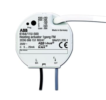 KNX termostat 1 kanal 6164/11 U-500