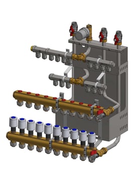 METRO THERM fordelerunit Slimline 6