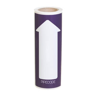 Pipecode rørmærke lilla nr. 60 80 mm x 5 m