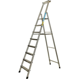 Trappestige i aluminium 8 trin 2,00 m