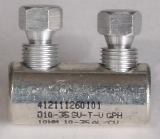 Skrueforbinder 1 kV, med skillevæg, type D10-35 SV-T-V-K for 10-35 mm2