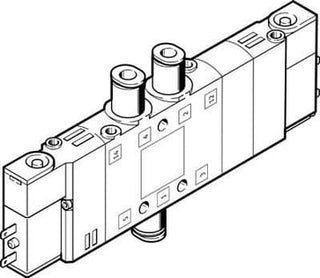 Solenoid valve CPE14-M1BH-5/3E-QS-6