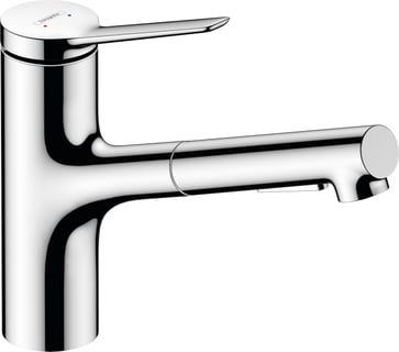 hansgrohe Zesis M33 etgrebsbatteri 219 mm tud t/kv/udtr.br, forkr