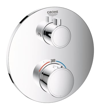 GROHE Grohtherm forplade til Smartbox med integreret omskifter, 24076000