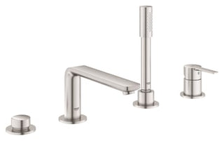 GROHE Lineare New 4-hulsbadkombination supersteel