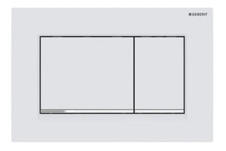 Geberit Sigma30 betjeningsplade, mat Alpin-hvid